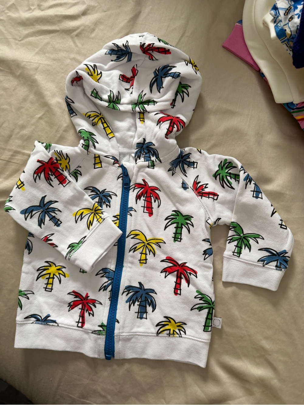 NWOT Stella McCartney kids palm tree hoodie - 9M